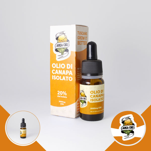 Olio CBD 20% Broad Spectrum - Canapè - Emporio della Canapa